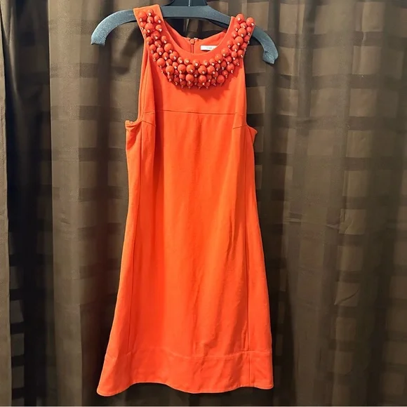 Diane von‎ Furstenberg CeeCee Enamel Beading Mini Dress Size 6 - Picture 3 of 8